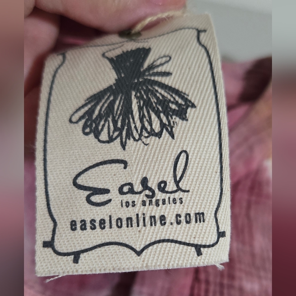 Easel Tie-Dye Women's Tunic Top - Picture 9 of 10
